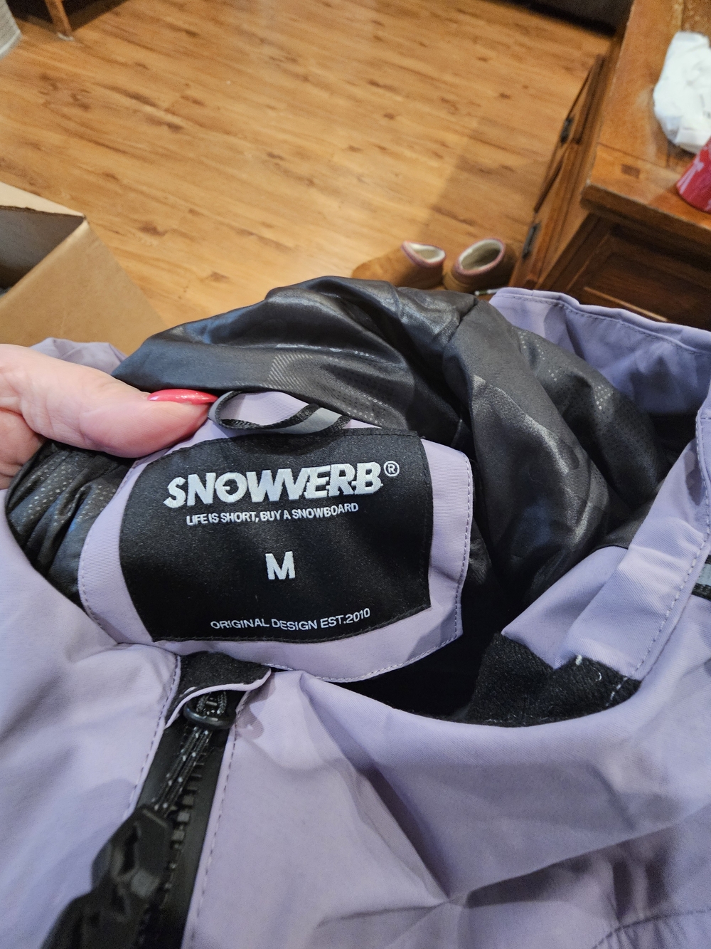 Snowverb Women's Lavender Ski Jacket - M
